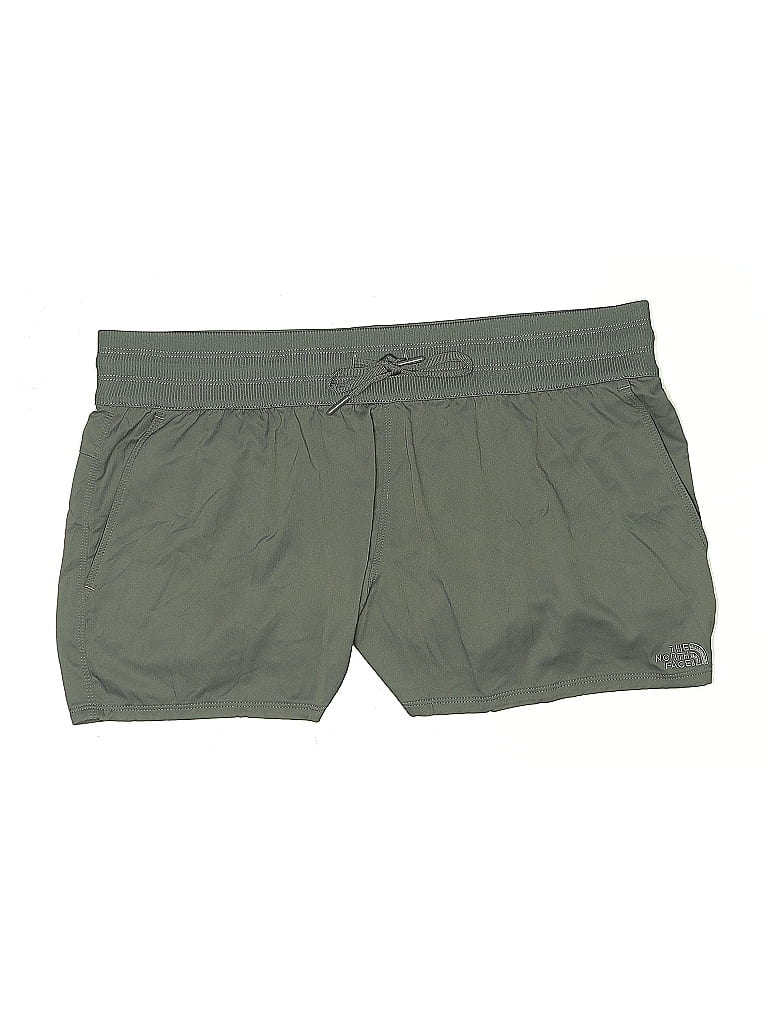 Pre-owned The North Face Athletic Shorts In Green
