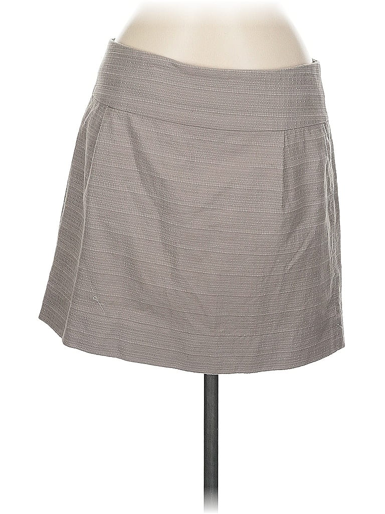 Pre-owned J.crew Factory Store Casual Skirt In Gray