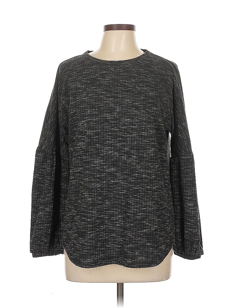 Pre-owned Juicy Couture Pullover Sweater In Gray