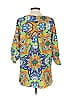 Eight Sixty Yellow 3/4 Sleeve Blouse Size S - photo 2