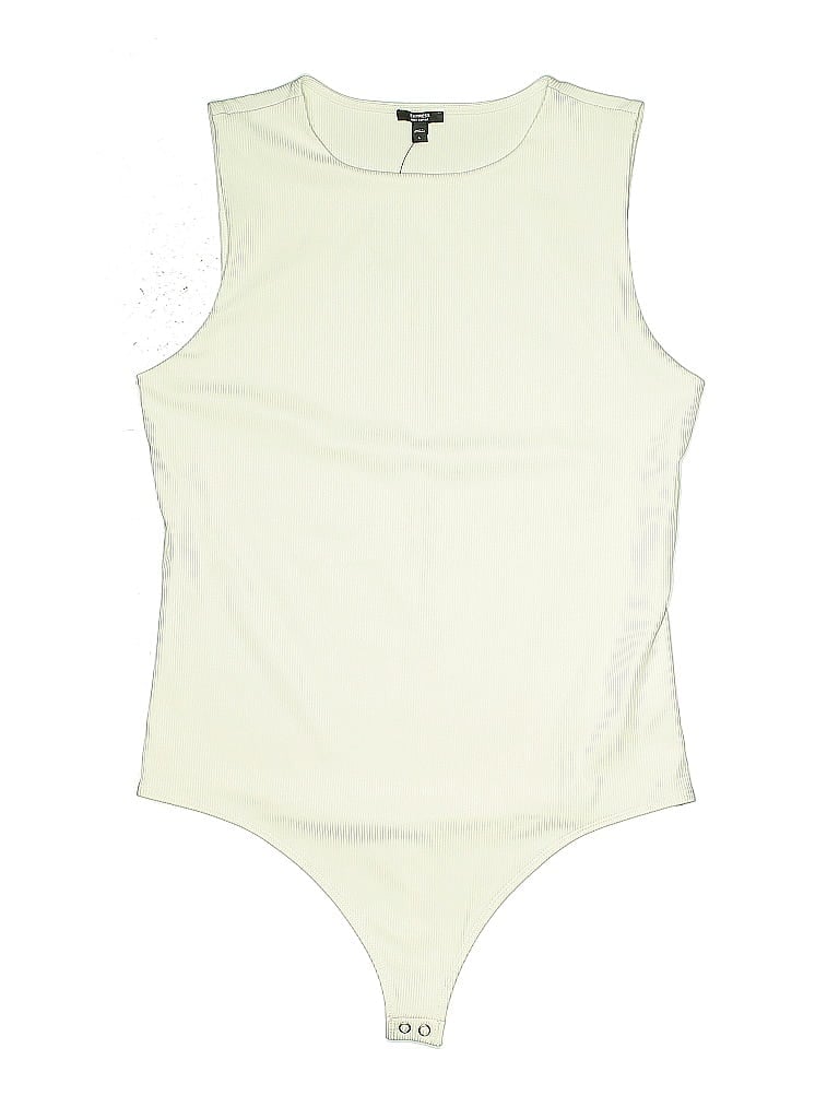 Pre-owned Express Bodysuit In Green