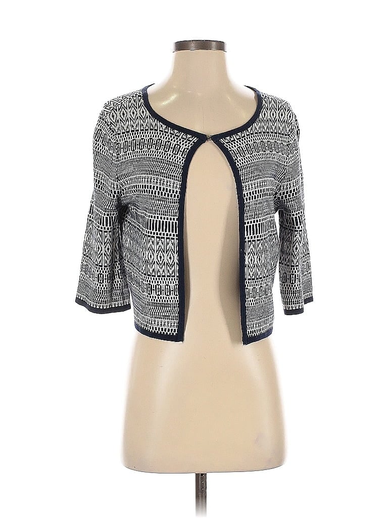 Pre-owned Dressbarn Cardigan Sweater In Blue