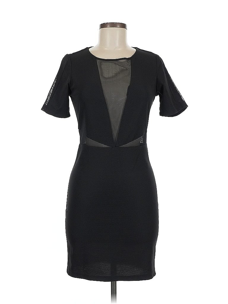 Pre-owned Lucca Couture Cocktail Dress In Black
