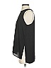 Lush 100% Polyester Black Sleeveless Blouse Size S - photo 5