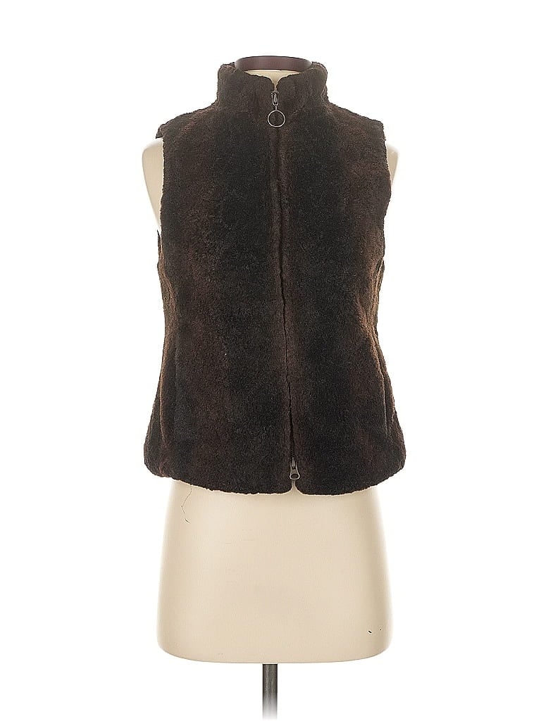 Pre-owned Ann Taylor Loft Cardigan Sweater In Brown