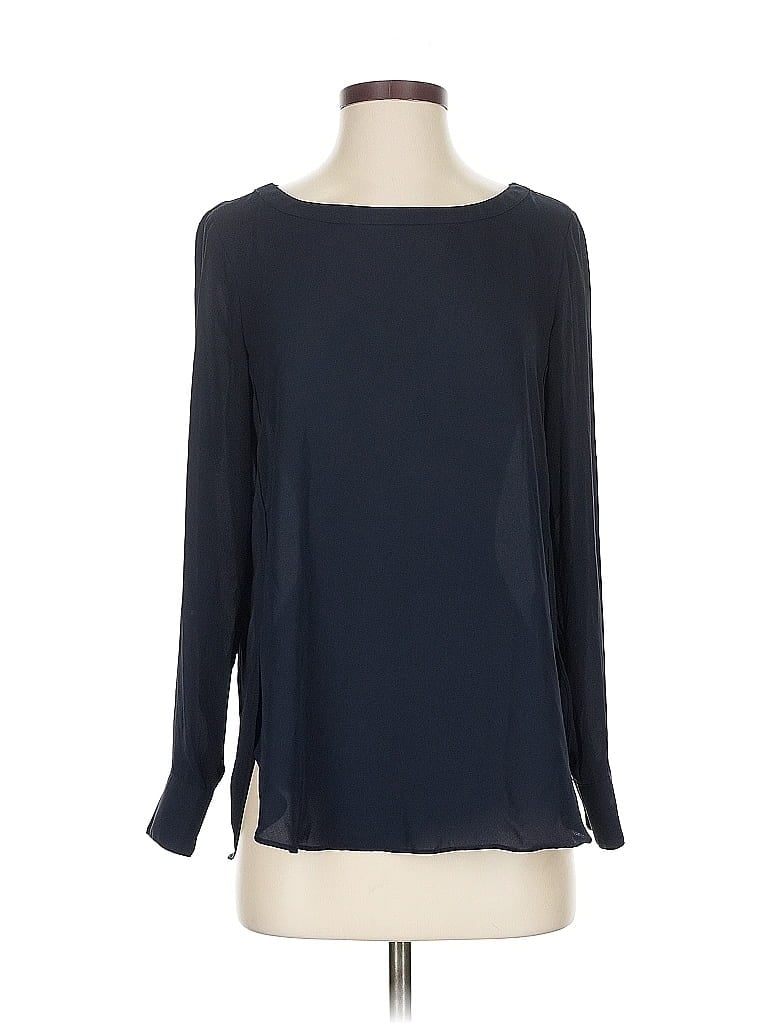 Click to view more detailed imagery on our partner's website Pre-owned Banana Republic Long Sleeve Blouse In Blue