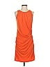 MICHAEL Michael Kors Solid Orange Cocktail Dress Size S - photo 1