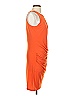MICHAEL Michael Kors Solid Orange Cocktail Dress Size S - photo 4