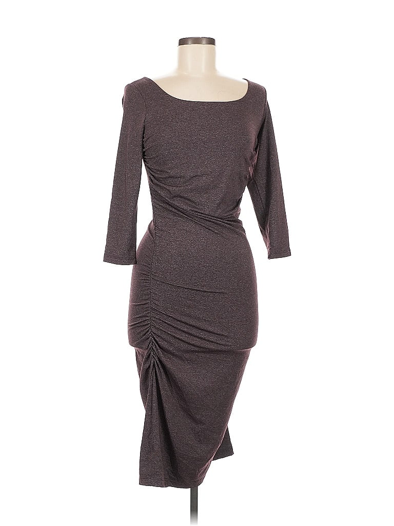 Click to view more detailed imagery on our partner's website Pre-owned Susana Monaco Cocktail Dress In Gray