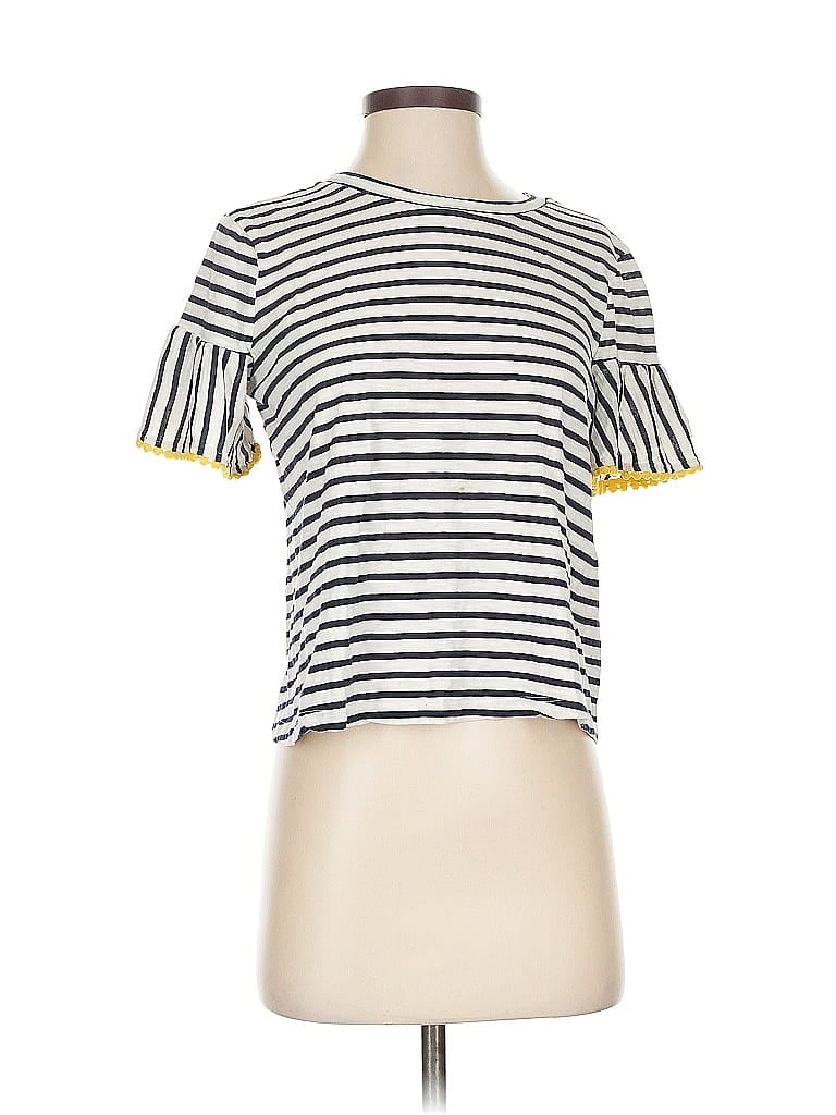 Pre-owned W5 Short Sleeve T-shirt In White