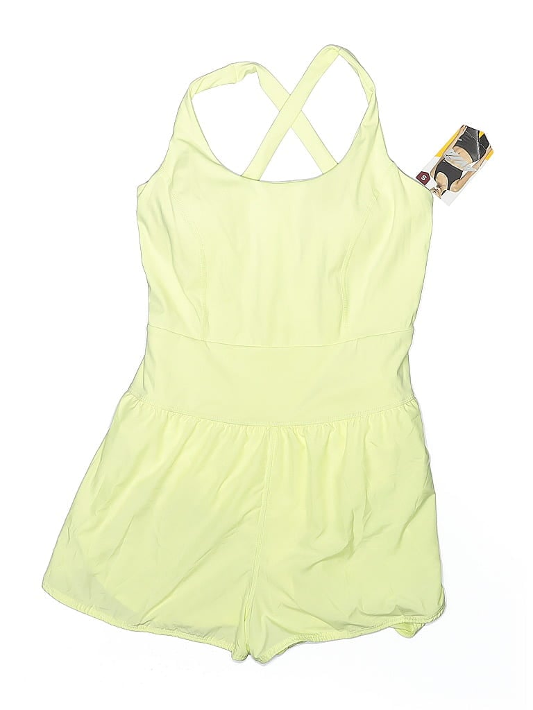 Avia Sleeveless Top Green Halter Neckline Tops