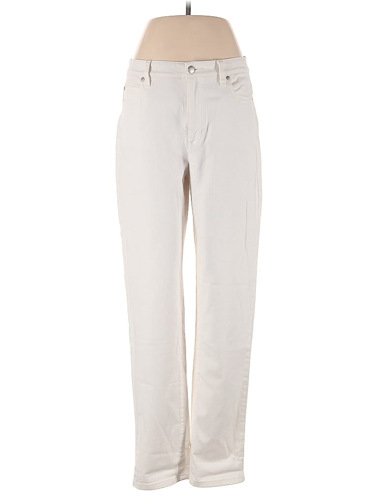 Pre-owned Eileen Fisher Jeans In White
