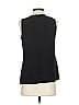 W by Worth 100% Polyester Black Sleeveless Blouse Size 4 - photo 2