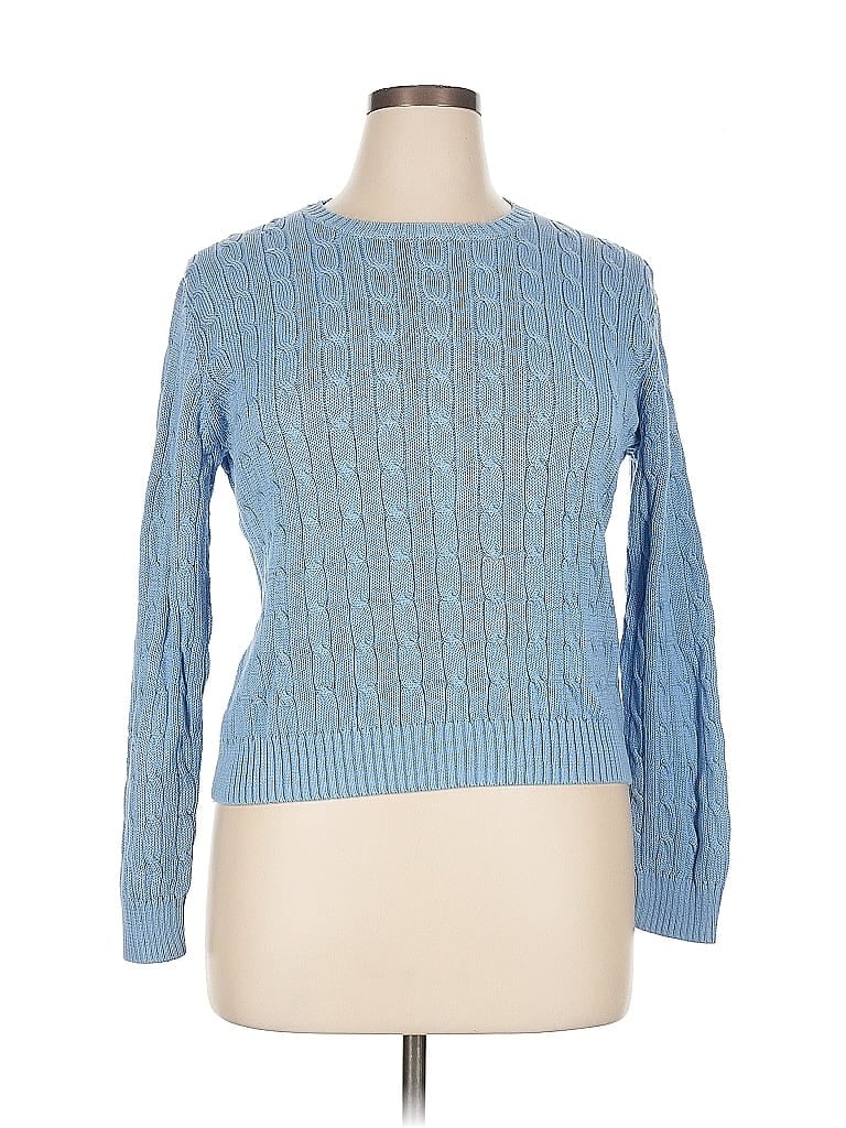 Pre-owned Brooks Brothers 346 Pullover Sweater In Blue