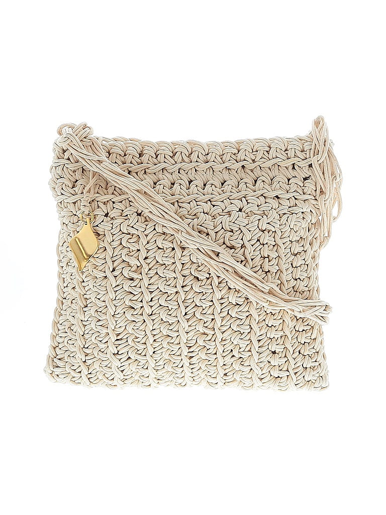 Pre-owned Americana By Sharif Crossbody Bag In White