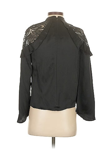 AMUR Long Sleeve Silk Top (view 2)
