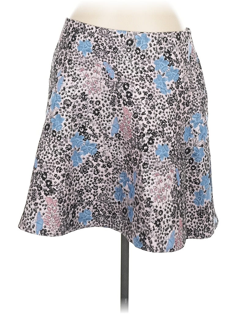 Pre-owned Ann Taylor Loft Casual Skirt In Gray