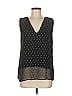 Halogen 100% Polyester Black Sleeveless Blouse Size M - photo 1