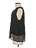 Halogen 100% Polyester Black Sleeveless Blouse Size M - photo 5
