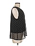 Halogen 100% Polyester Black Sleeveless Blouse Size M - photo 4