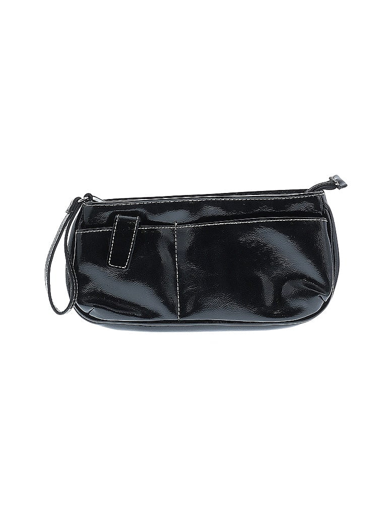 Pre-owned Unbranded Wristlet In Black