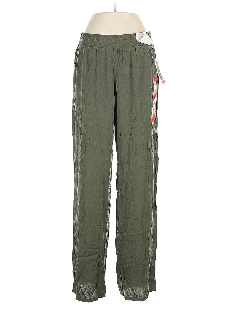 Three Dots Casual Pants In Green
