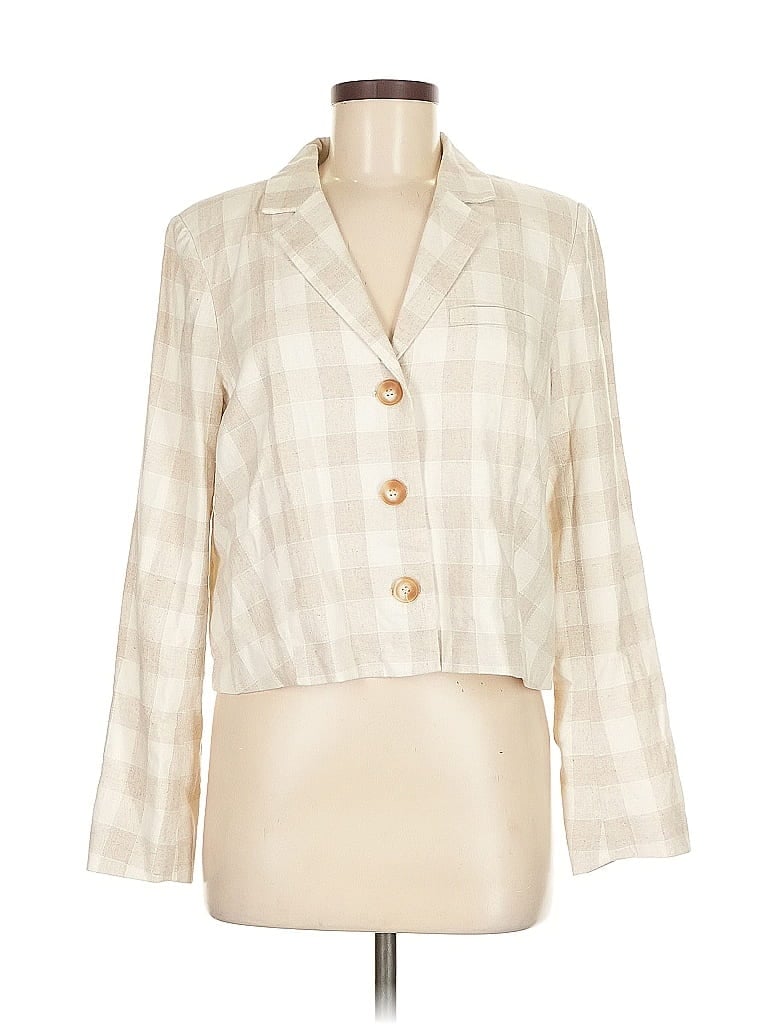 Click to view more detailed imagery on our partner's website Pre-owned Greylin Blazer Jacket In White