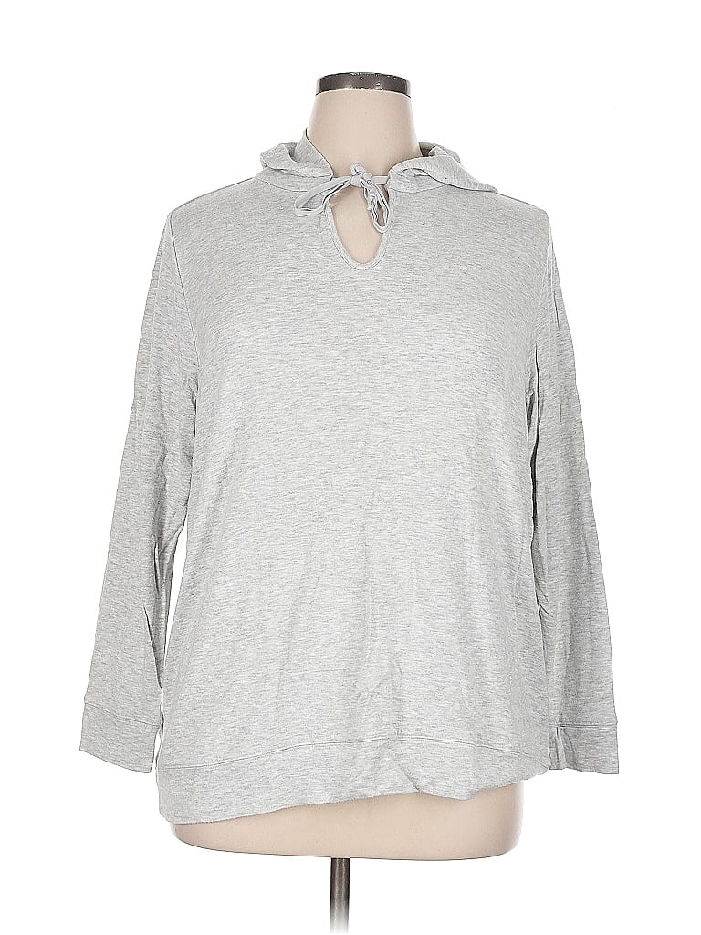 Pre-owned Lou & Grey Sweatshirt In Gray