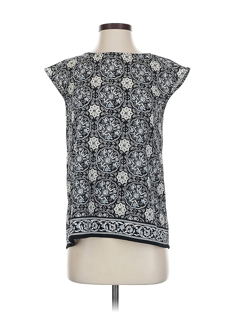 Pre-owned Max Studio Sleeveless Blouse In Black