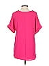 Studio 100% Polyester Pink Short Sleeve Blouse Size S - photo 2