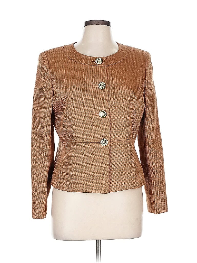 Click to view more detailed imagery on our partner's website Pre-owned Tahari By Asl Blazer Jacket In Brown