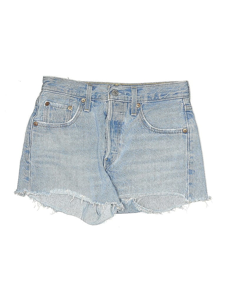 Pre-owned Levi's Denim Shorts In Blue