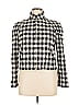 Doncaster Collection Checkered-gingham Ivory Black Jacket Size 14 - photo 1