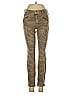 Current/Elliott Camo Green Brown Jeans Size 26 waist - photo 1