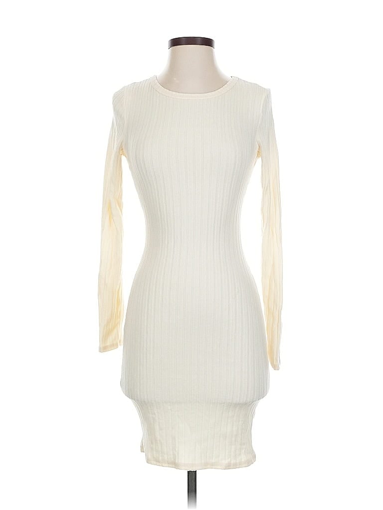 Pre-owned Fashion Nova Cocktail Dress In White