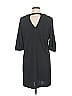 Zara Basic 100% Polyester Solid Gray Casual Dress Size M - photo 2