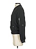 Zara Basic 100% Polyester Solid Black Track Jacket Size XS - photo 5