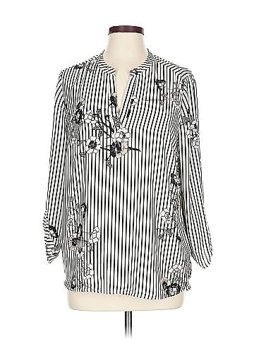 Black Rainn 3/4 Sleeve Blouse (view 1)