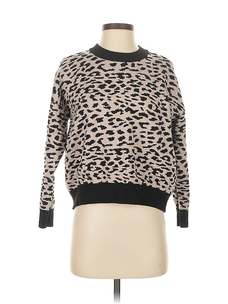 Pre-owned Tahari Pullover Sweater In Brown