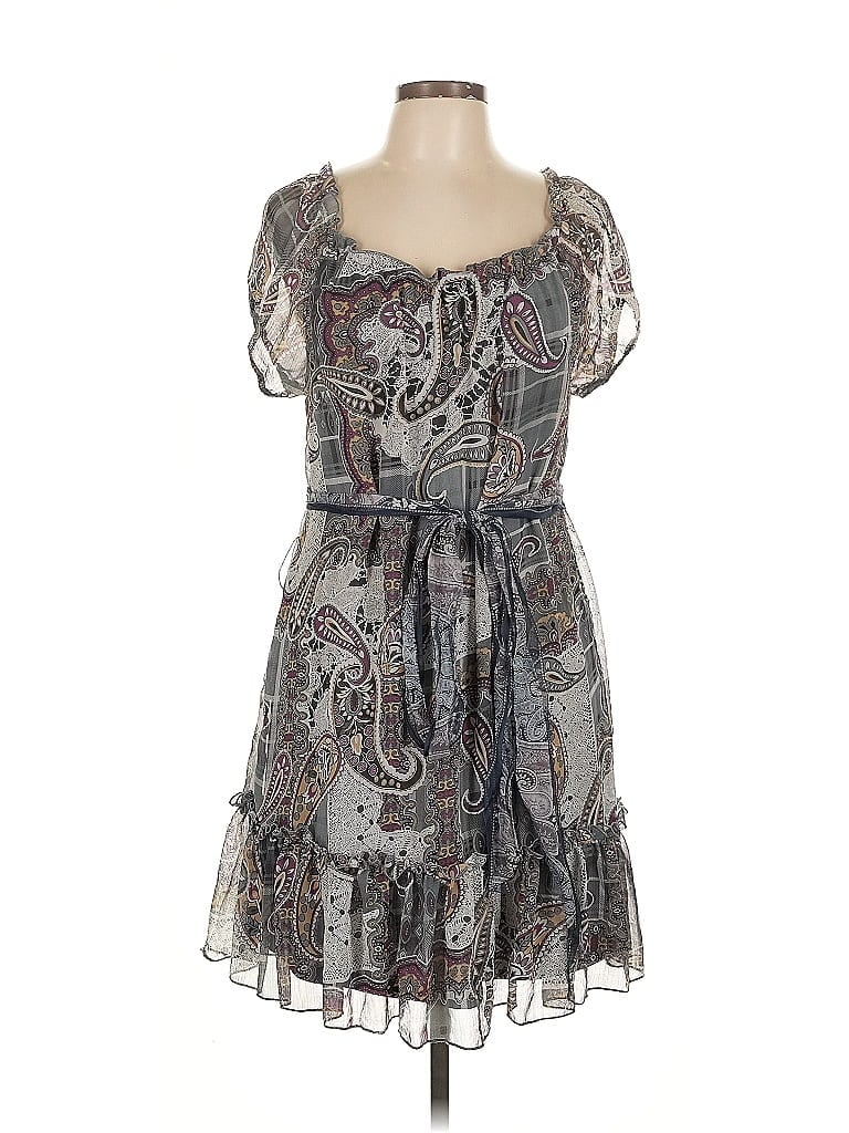 PINKY Pre-owned Casual Dress In Gray