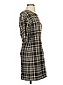 Grane Plaid Gray Casual Dress Size XS - photo 4