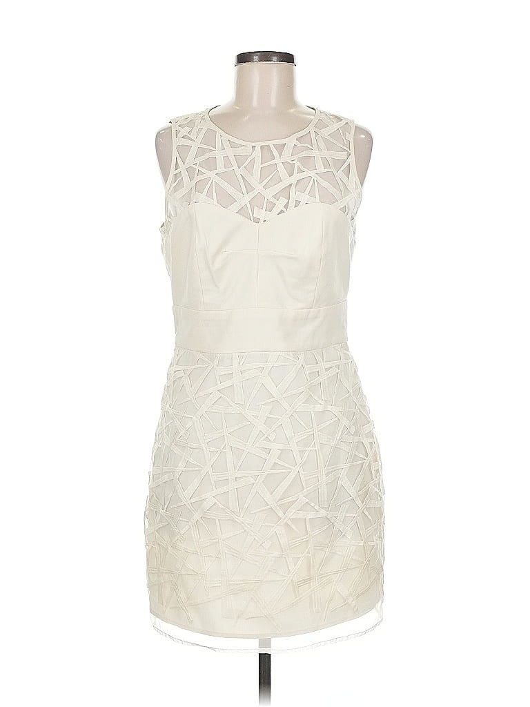 Pre-owned W118 By Walter Baker Cocktail Dress In White