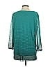 Ali Miles Teal 3/4 Sleeve Blouse Size S - photo 2