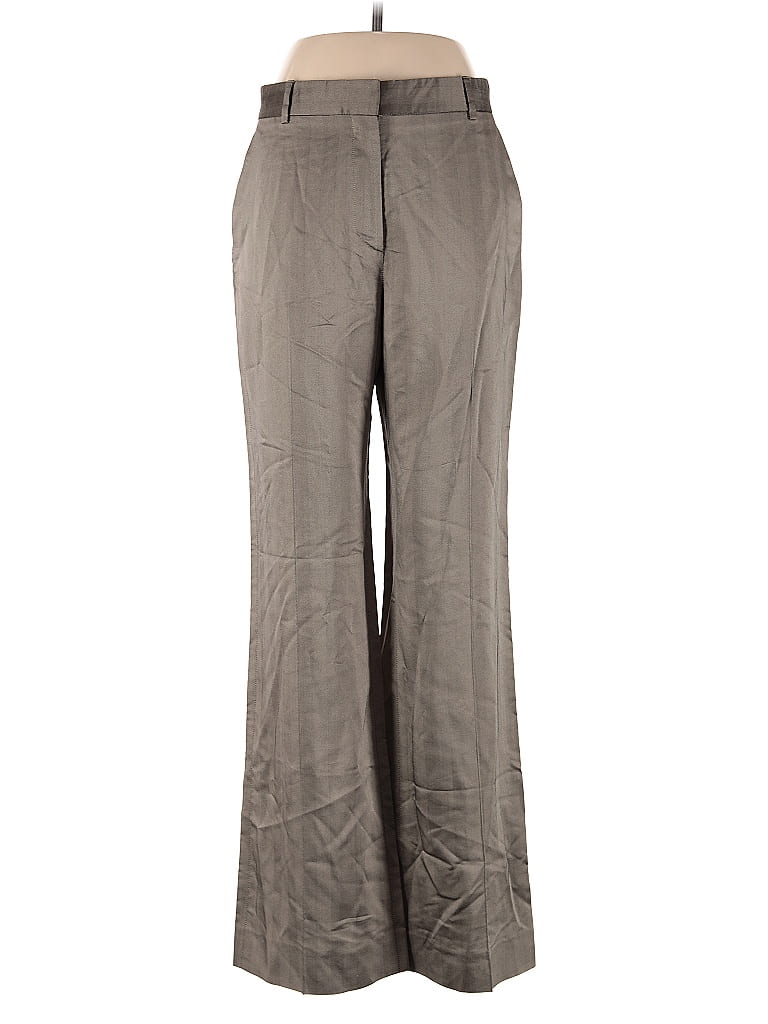 Pre-owned Giorgio Armani Dress Pants In Gray