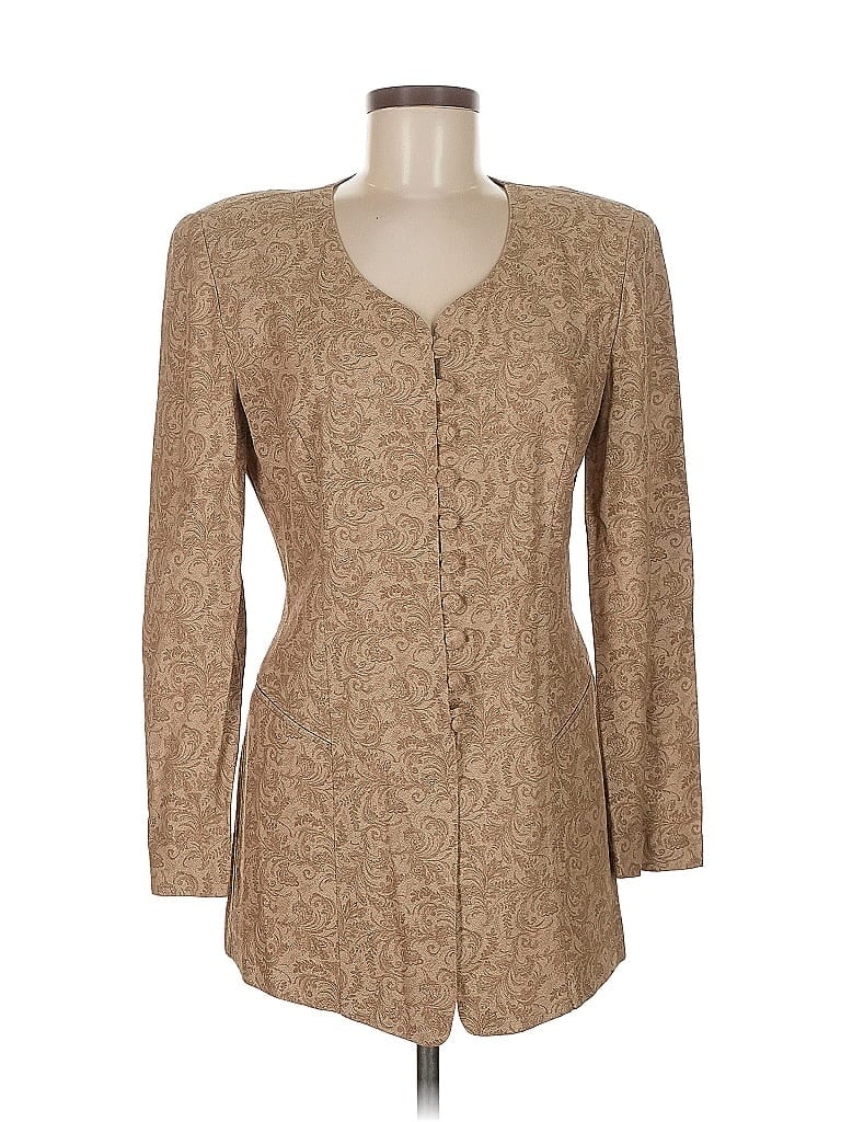 Pre-owned Lois Snyder Dani Max Coat In Brown