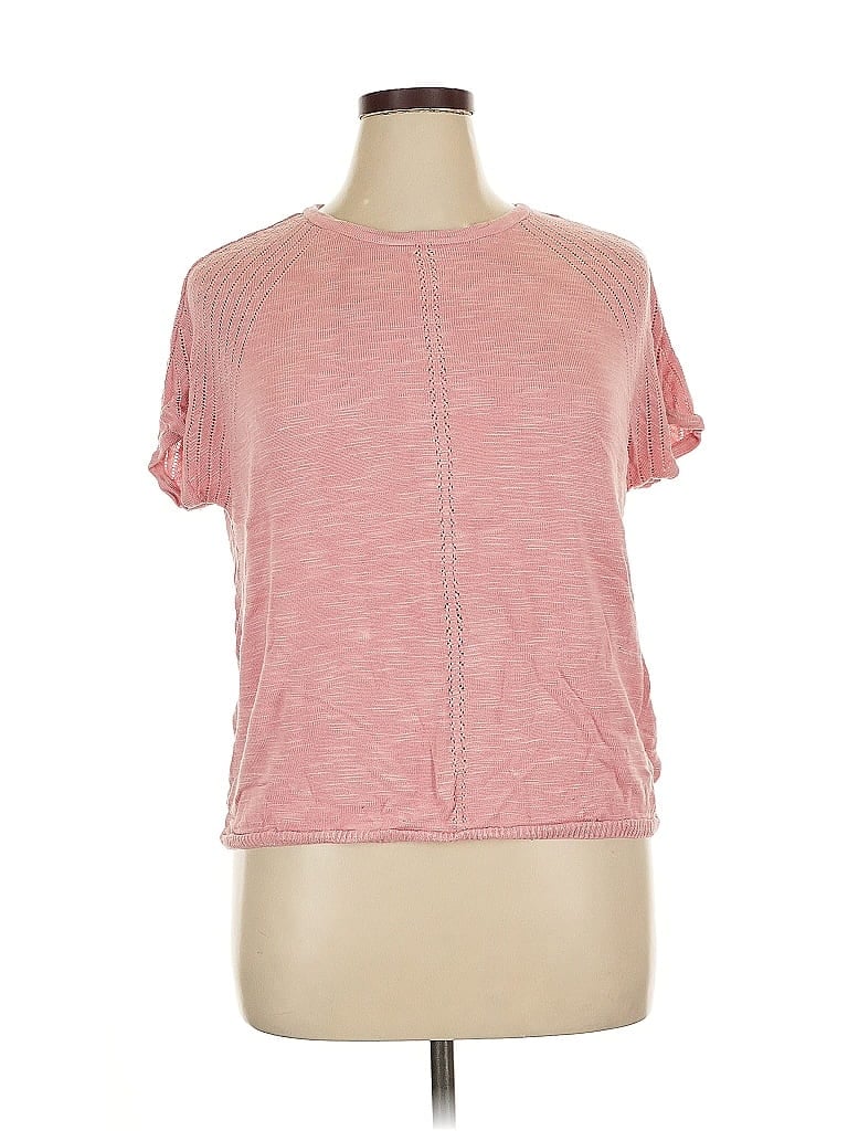 Pre-owned Liz Claiborne Cardigan Sweater In Pink