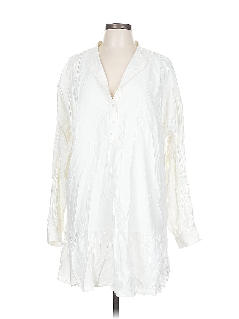 Pre-owned Elizabeth And James Casual Dress In White
