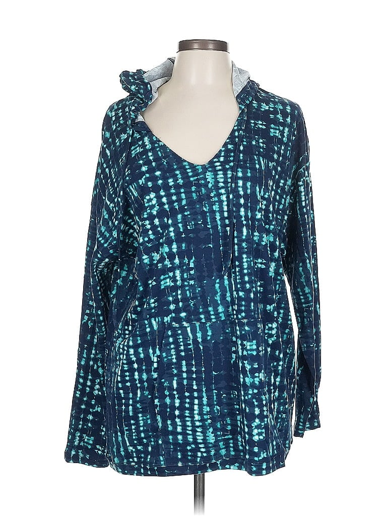 Pre-owned H By Halston Cardigan Sweater In Blue