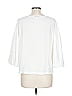 Elizabeth and James 100% Polyester Ivory 3/4 Sleeve Top Size L - photo 2