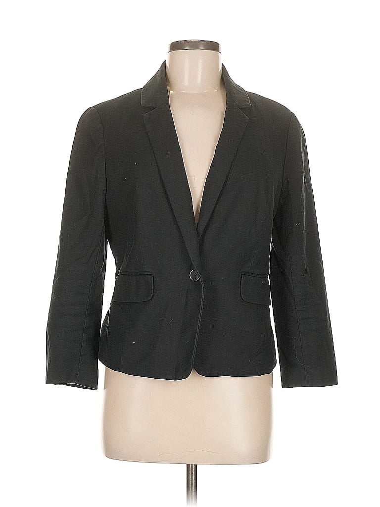 Pre-owned Ann Taylor Loft Blazer Jacket In Black